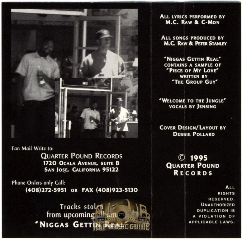 211 - Niggas Gettin Real: Cassette Tape | Rap Music Guide